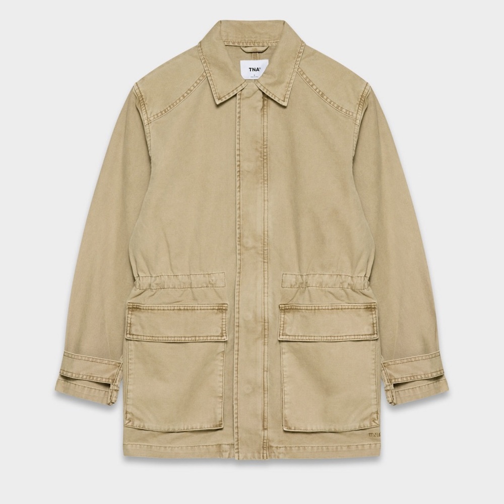 TNA Jasper Field Jacket - Size S - BNWT - Colour Tan Khaki